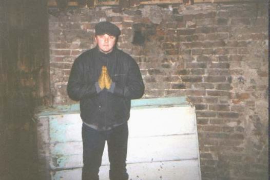 Mark praying in the chapel